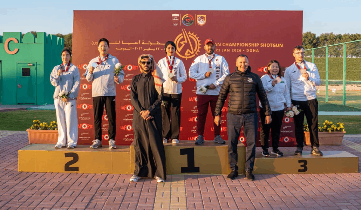 Qatar Wins Gold in Mixed Team Skeet at Asian Shotgun Championships Doha 2026